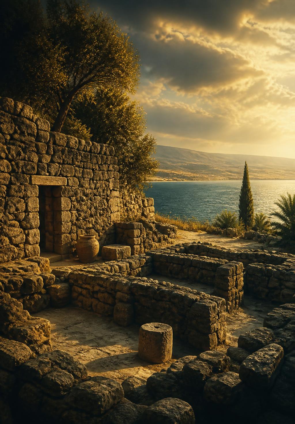 Peter's House Heritage Card, Capernaum, Galilee